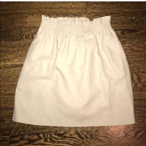 Sidewalk Skirt (Paper bag waist) Linen Khaki